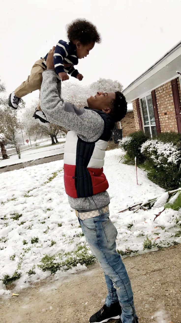 NBA Youngboy and son 