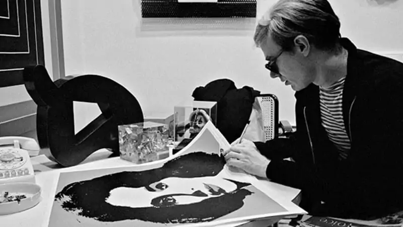 Andy Warhol and his process.