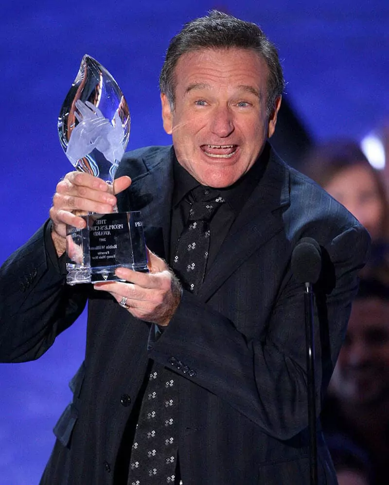 Robin Williams won People's Choice Award.