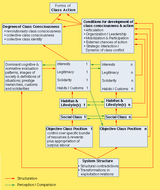 Levels of Structuration of Class Action