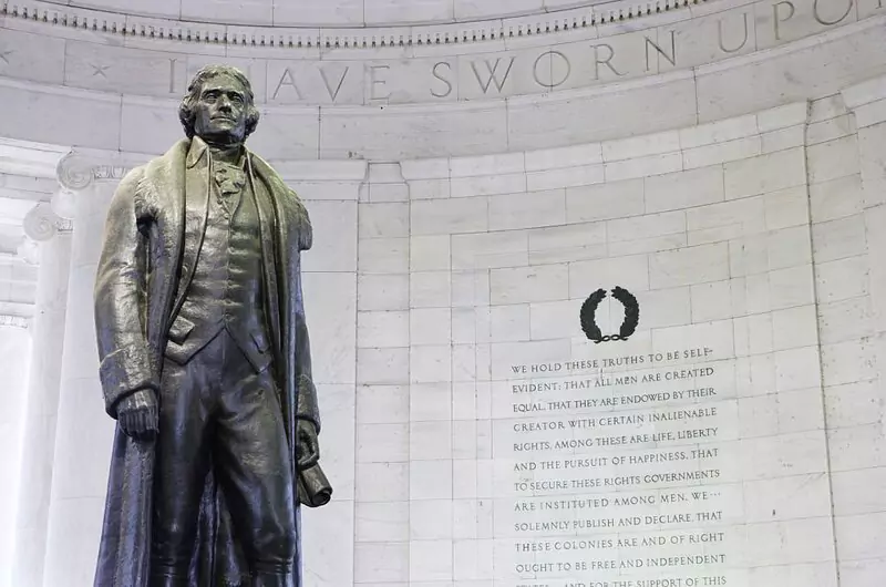 Thomas Jefferson - United States president with an IQ of 153