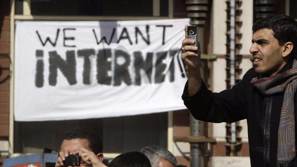 We want internet