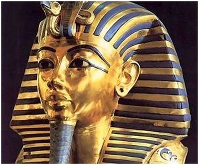 Toetanchamon, a pharao of the 18e dynasty of the old Egypt.