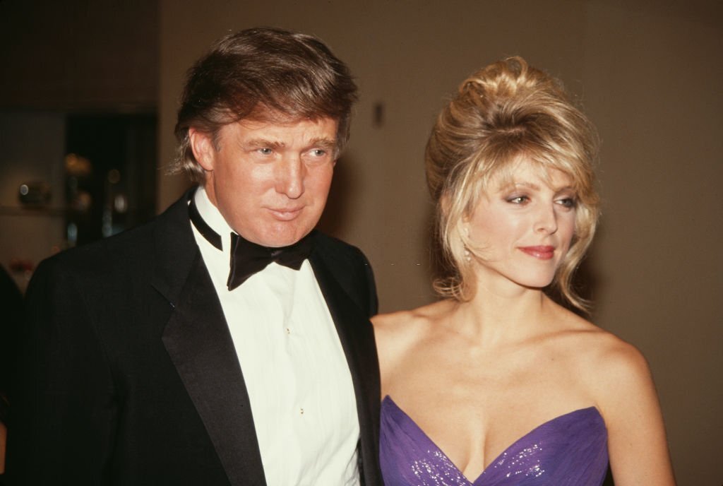 Marla Maples and Donald Trump