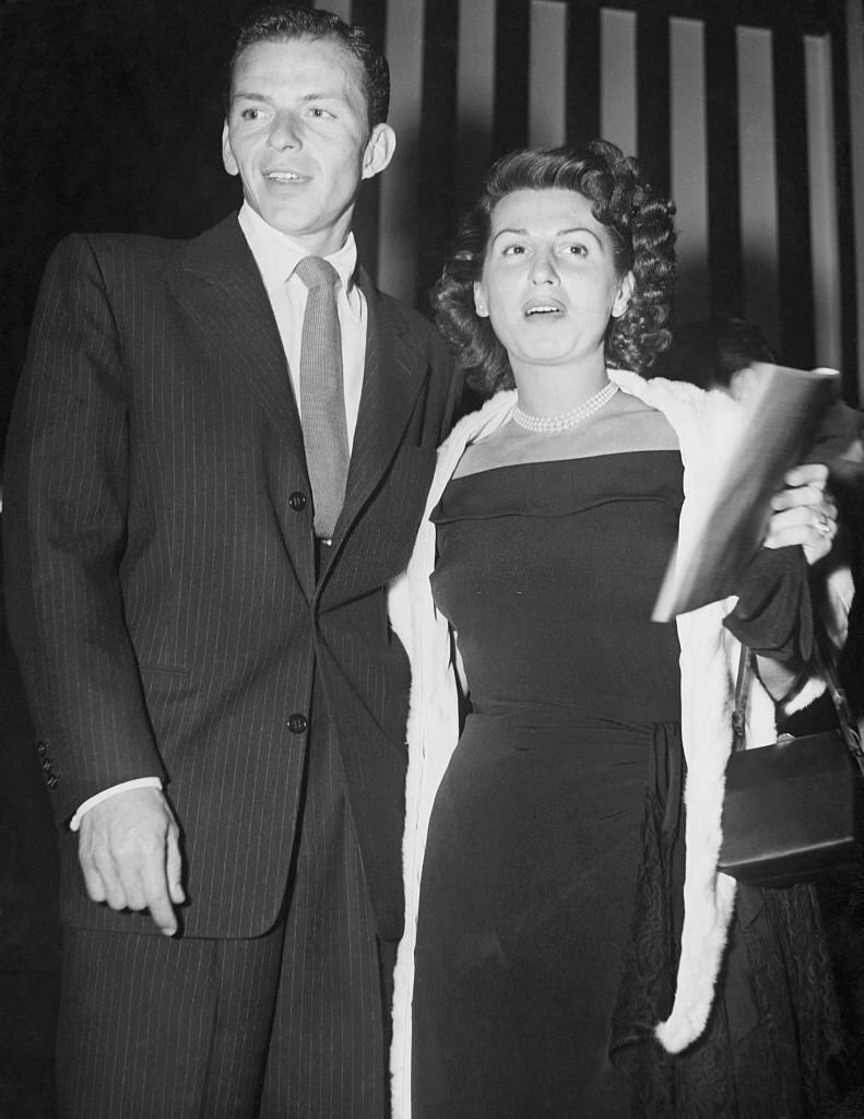 Nancy Barbato and frank sinatra