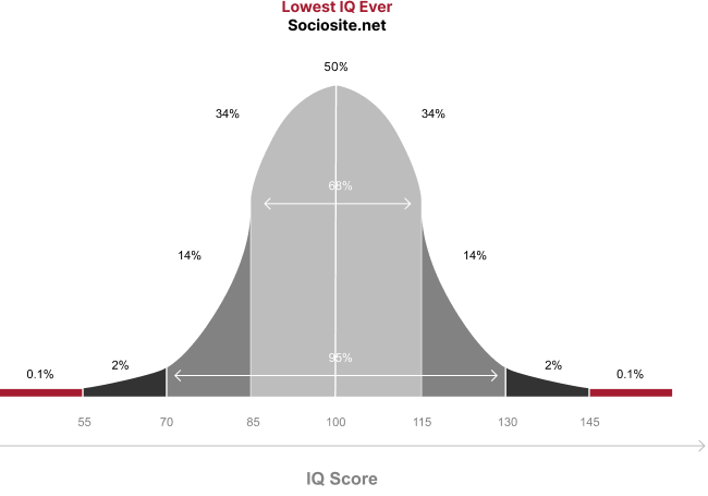 What is the lowest IQ Ever? Causes and Symptoms