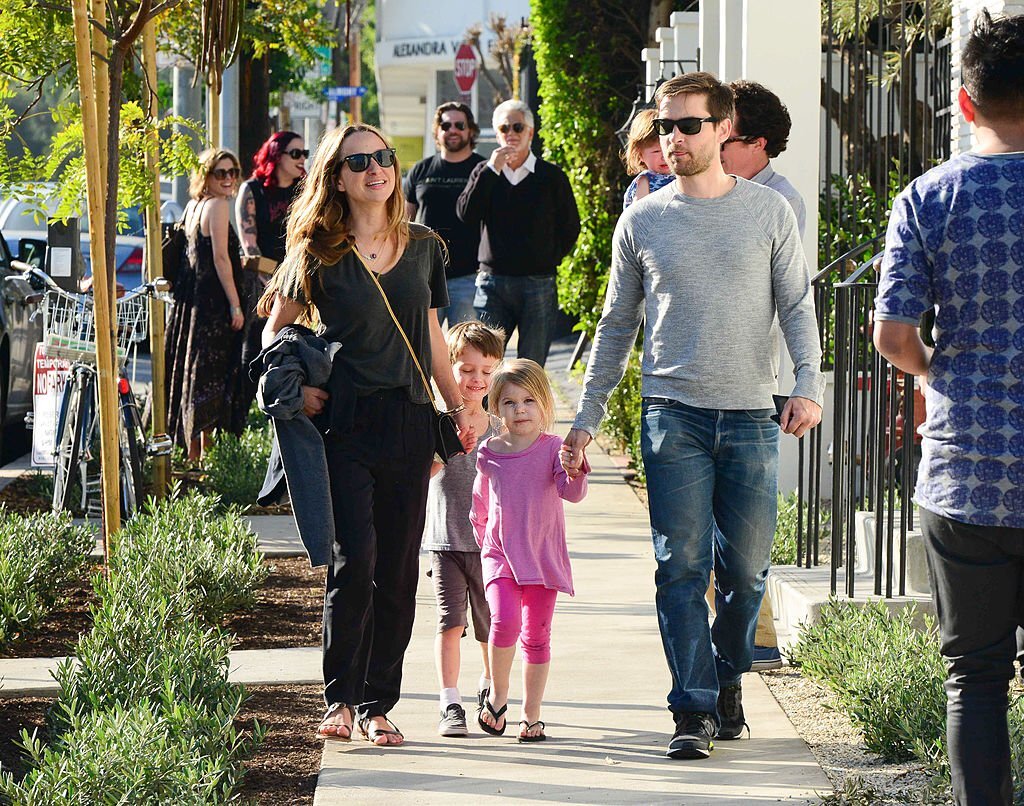 Tobey Maguire Family