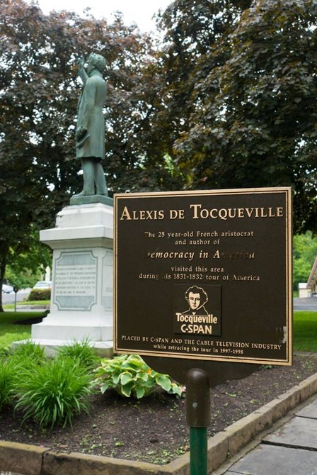 Where was Alexis de Tocqueville buried?