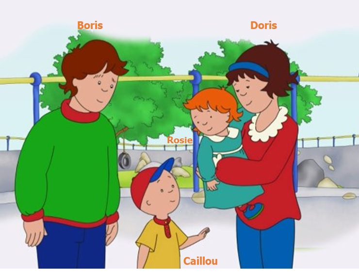 Caillou Family