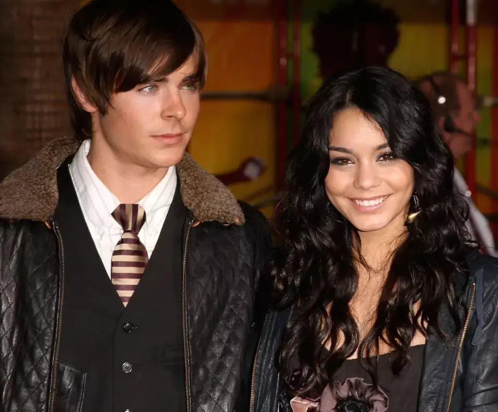 Vanessa Hudgens and zac efron